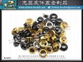 Breathable special metal eyelets, Taiwan manufacturer