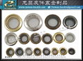 Metal eyelet, tent button, snap button,