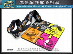 Marathon road race medal metal tag