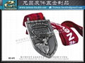 Marathon road race medal metal tag