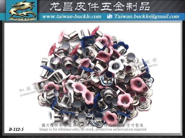 Painted eyelets, design and processing Made in Taiwan 2