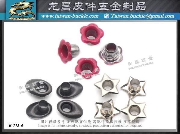 Painted eyelets, design and processing Made in Taiwan 3