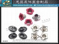 Painted eyelets, design and processing Made in Taiwan