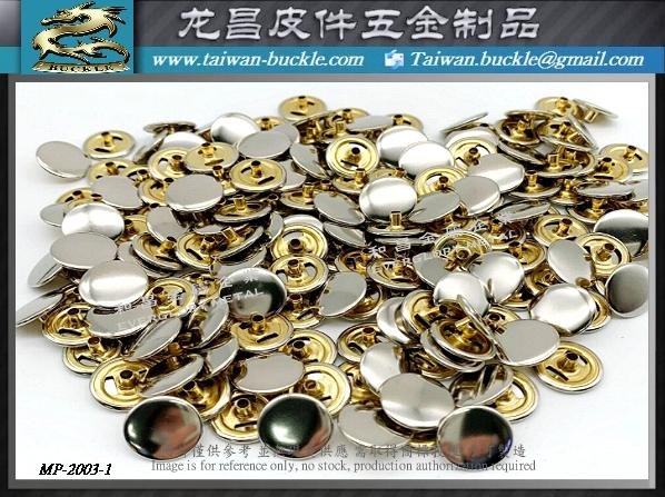 Taiwan zinc alloy four-in-one snap button 3