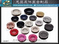 Taiwan zinc alloy four-in-one snap button