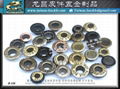 Taiwan zinc alloy four-in-one snap button