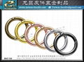 Metal spring ring buckle 2