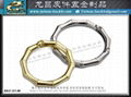 Metal spring ring buckle 4