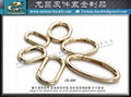 Metal spring ring buckle 3