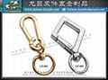 Metal spring ring buckle 12