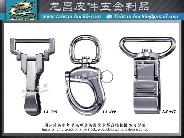 Hardware accessories dog buckle leather purses deduction zinc hook rotation 5