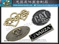 Custom Iron medal bronze medal Zinc alloy nameplate 18