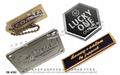 Custom Metal trademark nameplate custom logo 2