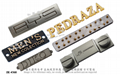 Custom Metal trademark nameplate custom logo 10