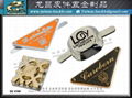 Taiwan Brand Furniture Metal Nameplate 1