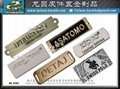 Taiwan Brand Furniture Metal Nameplate