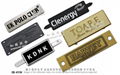 Military tag tag hardware nameplate