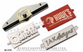 Leather handbags Buckle accessories, metal nameplate brand parts  2