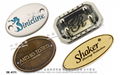 Leather handbags Buckle accessories, metal nameplate brand parts  6