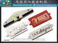 Metal name tags, l   age metal parts, custom tags，Made in Taiwan 16