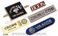 Leather handbags hardware accessories, metal nameplate brand parts 9