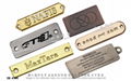 Leather handbags hardware accessories, metal nameplate brand parts