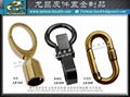 Bag spring buckle