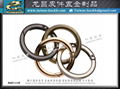 Brand package metal spring ring accessories