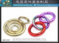 Brand package metal spring ring accessories