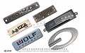 Brand bag hardware accessories metal nameplate 7