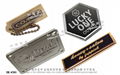 Brand bag hardware accessories metal nameplate