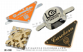 Brand bag hardware accessories metal nameplate 15