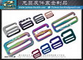 Focus on webbing clothing underwear metal accessories