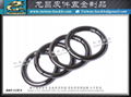 Metal split spring coil ring 2