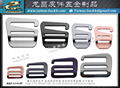 Adjustment buckle metal hardware design and manufacture