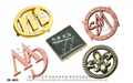 Brand bag accessories Logo designer bronze Tiepai  5