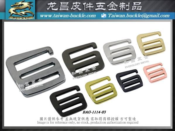 Mouth Ring Webbing Metal Adjustment Buckle 3