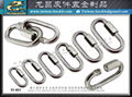 304 306 Stainless Steel Spring Hook Safety Insurance Carabiner