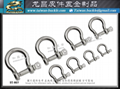 304 306 Stainless Steel Spring Hook Safety Insurance Carabiner 6