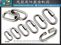 Stainless Steel Carabiner Ring 8