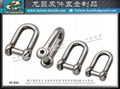 304 306 Stainless Steel Spring Hook Safety Insurance Carabiner 8