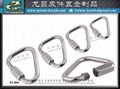 304 Stainless Steel Spring Buckle Carabiner Quick Hanging Buckle Tool Outdoor