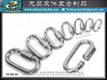 Stainless steel swivel ring universal ring 8-ring metal chain 9