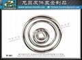 Stainless steel swivel ring universal ring 8-ring metal chain 13