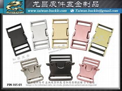 Shiny Pet Collar Metal Buckle Charm