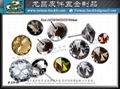 Rhinestone Crystal Buttons with Metal Buckle，Nút pha lê rhinestone trang trí 6