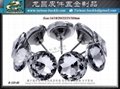 Rhinestone Crystal Buttons with Metal Buckle，Nút pha lê rhinestone trang trí 12
