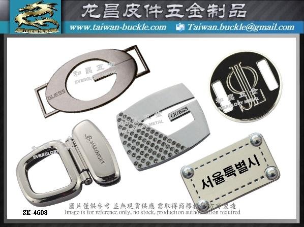 High-quality metal hardware nameplate accessories