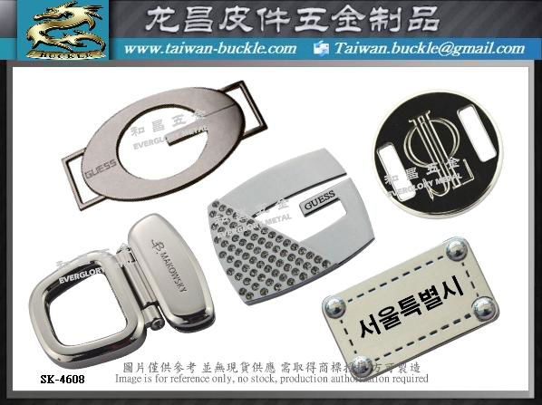 Boutique bag hardware nameplate buckle 4