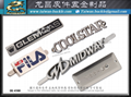 Customized metal trim nameplates 10